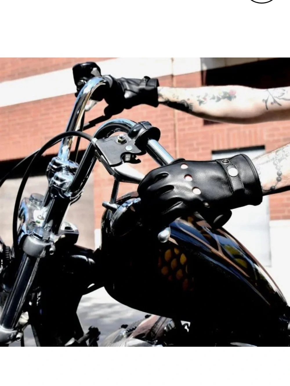 New Straight to Hell brand Challenger Motorcycle Gloves XS